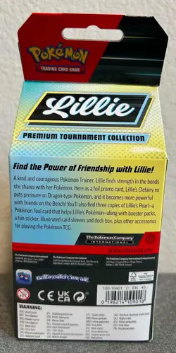 Pokemon TCG Lillie Premium Tournament Collection Box Factory Sealed English - Image 2