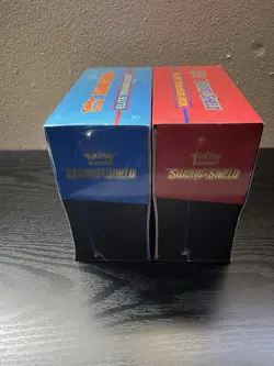 Pokemon Sword & Shield Elite Trainer Box Zacian & Zamazenta Set - 2 Boxes - Image 2