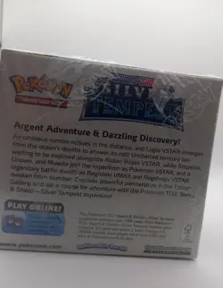 Pokemon TCG Sword & Shield Silver Tempest Booster Box 1 Box English Lugia - Image 2
