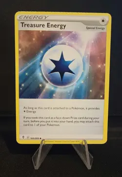 Pokemon: Evolving Skies - Treasure Energy 165/203 - Crimp Error Card - Image 1