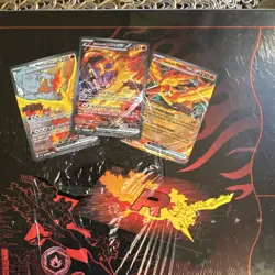 Pokemon TCG Team Rocket's Moltres ex Ultra-Premium Collection 1 Box slight tear - Image 4