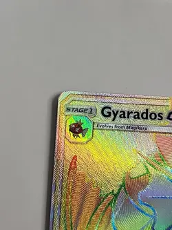 Gyarados GX 112/111 Rainbow Secret Rare Full Art Pokemon Card - Image 2