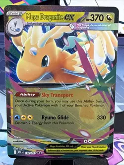 Pokemon Mega Dragonite ex 152/217 Me: Ascended Heroes Holo Double Rare - Image 1
