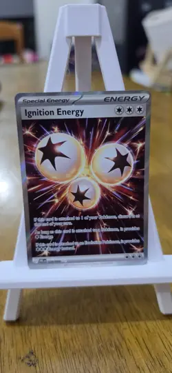 Pokemon TCG ME02: Phantasmal Flames Ignition Energy 124/094 Ultra Rare NM - Image 1