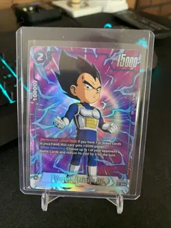 Vegeta (Mini) : DA FB04-045 Alternate Art Dragon Ball Super Fusion World Card EN - Image 1