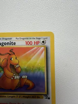 Pokemon TCG Dragonite Fossil Card 19/62 Regular Rare, Non-Holo - Image 2