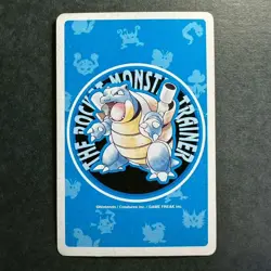 S2615 Haunter 6 of Spades Blue Blastoise Deck Playing Poker Card Pokemon - Image 2