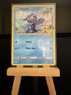 POPPLIO - 23/25 25th Anniversary McDonald’s - Holo Rare - Pokemon TCG Card - Image 1