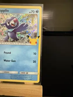 POPPLIO - 23/25 25th Anniversary McDonald’s - Holo Rare - Pokemon TCG Card - Image 3