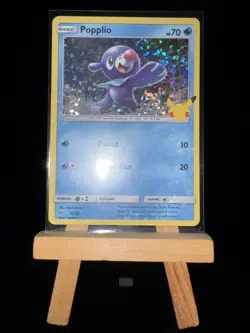 POPPLIO - 23/25 25th Anniversary McDonald’s - Holo Rare - Pokemon TCG Card - Image 4