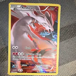 Pokemon TCG Reshiram XY74 Full Art Promo Holo 2015 English Basic 120 HP - Image 1