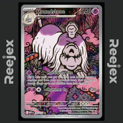 Houndstone - 145/132 - Illustration Rare - Mega Evolution - Pokemon Card - NM/M - Image 1