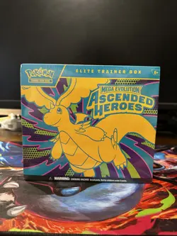 Pokemon TCG: MEGA EVOLUTION Ascended Heroes ETB Elite Trainer Box NO RIPS - Image 1