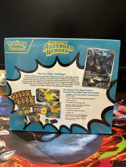 Pokemon TCG: MEGA EVOLUTION Ascended Heroes ETB Elite Trainer Box NO RIPS - Image 2