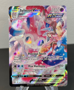 2022 Pokemon Sylveon VMAX Trainer Gallery Brilliant Stars TG15/TG30 Card NM - Image 1