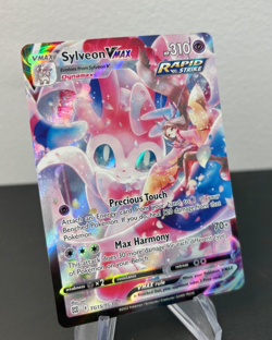 2022 Pokemon Sylveon VMAX Trainer Gallery Brilliant Stars TG15/TG30 Card NM - Image 2