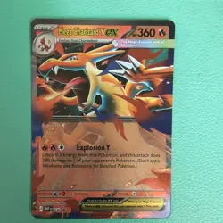 Mega Charizard Y ex 030 Holo Promo ME: Mega Evolution Promo Pokemon Near Mint - Image 1