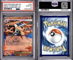 PSA 10 2026 Pokemon TCG Mega Charizard Y EX #030 Me Mega Evolution Promo Holo EN - Image 3