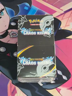 Pokemon TCG Chaos Rising Half Booster Box (18 Packs) New & Sealed - Image 1