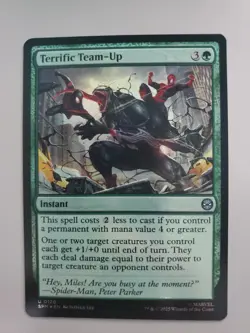 MTG Terrific Team-Up Marvel's Spider-Man Foil Uncommon - Image 1