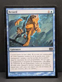 Delay Time Spiral Remastered ITALIAN "RETARD" MTG Magic: The Gathering rare LP - Image 1