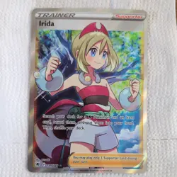 Pokemon Irida TCG Full Art Rare Holo Trainer Astral Radiance 186/189 - Image 1