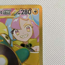 Pokemon TCG Iono's Bellibolt ex 188/159 Hyper Rare Full Art Holo (ink spot) - Image 5