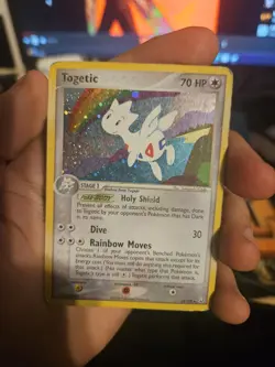 Pokemon TCG Togetic EX Team Rocket Returns 14/109 Holo Rare Vintage 2004 Card - Image 1