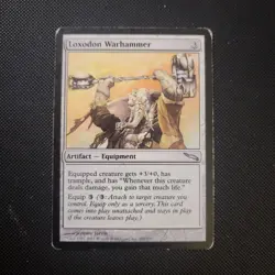 Loxodon Warhammer (LP) #303 Ninth Edition MTG Magic The Gathering - Image 3