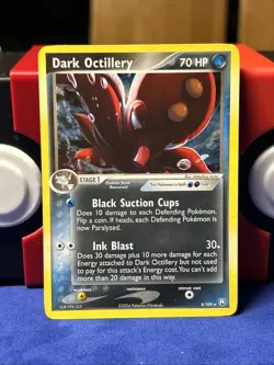 Pokemon TCG Dark Octillery 8/109 Team Rocket Returns Holo Rare - Image 1
