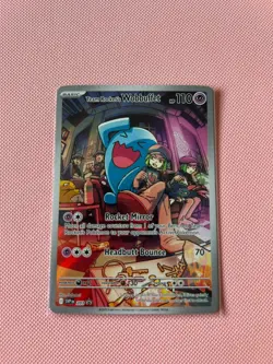 Pokemon TCG Team Rocket's Wobbuffet 203 SV Promo Cards Holo Promo English NM - Image 1