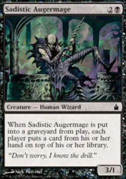 Sadistic Augermage - Ravnica: City of Guilds #103/306 MTG Magic The Gathering - Image 1