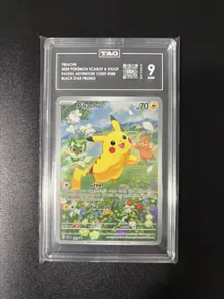 Pokemon TCG Pikachu Black Star Promo 088 TAG 9 Mint - Image 3