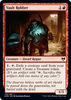Vault Robber - Kaldheim #158/285 MTG Magic The Gathering - Image 1