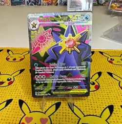 Pokemon TCG Mega Starmie EX 102/088 Perfect Order Ultra Rare Full Art Holo EN - Image 1