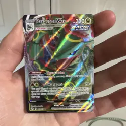 Pokemon Rayquaza VMAX 101/159 Crown Zenith Ultra Rare Holo English HP 320 - Image 3