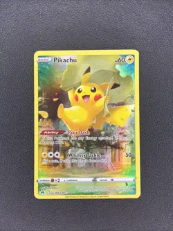 Pokemon TCG Crown Zenith Galarian Gallery Pikachu Holo Ultra Rare GG30/GG70 EN - Image 1