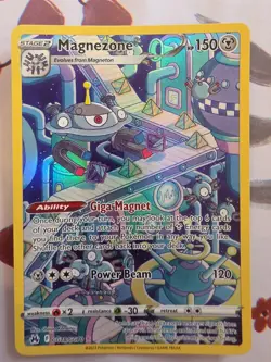 Pokemon TCG Magnezone GG18/GG70 Crown Zenith Ultra Rare Holo Card Near Mint NM - Image 1