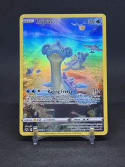 Pokemon Card Lapras GG05/GG70 Crown Zenith Full Art Holo Illustration Rare NM - Image 1