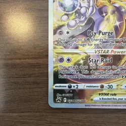Pokemon Mewtwo VSTAR GG44/GG70 Crown Zenith GG Ultra Rare Holo Full Art - Image 2