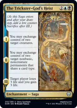 The Trickster-God's Heist - Kaldheim #232/285 MTG Magic The Gathering - Image 1