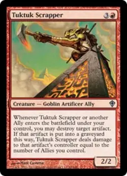 Tuktuk Scrapper - Worldwake #94/145 MTG Magic The Gathering - Image 1