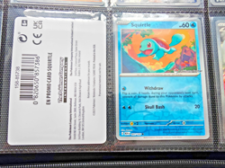 Squirtle 007/165 Pokemon Center PC Stamped Reverse Holo Promo EN White Card 151 - Image 1