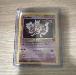 Wizards of the Coast Pokemon TCG Mewtwo Promo Holo Card English Psychic Basic - Image 1
