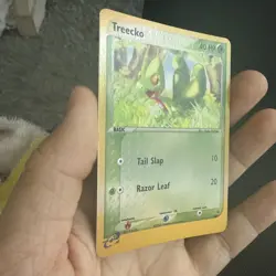 Pokemon Card - Treecko Black Star Promo 003 Reverse Holo LP++ X3 - Image 4