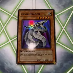 Cyber Dragon CRV-EN015 Super Rare (LP) Yugioh - Image 1