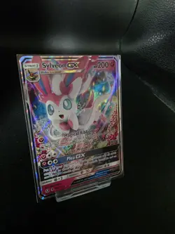 Pokemon TCG Sylveon GX Guardians Rising Holo Card 92/145 NM Condition - Image 3