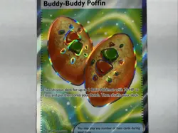 Buddy-Buddy Poffin 167/132 Mega Evolution Ultra Rare Full Art Pokemon TCG NM - Image 4