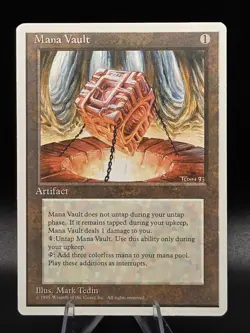 MTG - Magic The Gathering - Mana vault 4th edition - LP - Image 1