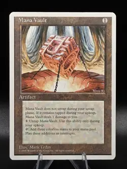 MTG - Magic The Gathering - Mana vault 4th edition - LP - Image 3